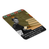 Funny Welcome Teacher  Black Woman Magneet (Rechterzijde)