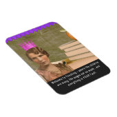 Funny Welcome Teacher Woman Magneet (Rechterzijde)