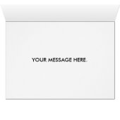 Funny Welcome to New Jersey Wenskaart (Binenzijde Horizontaal (Onderkant))