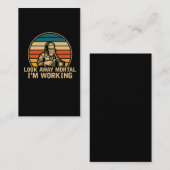 Funny Welder Gezegde voor Metalworking Welding Dad Visitekaartje (Voorkant / Achterkant)