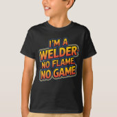 Funny Welder Quotes T-shirt (Voorkant)