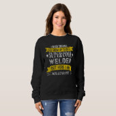 Funny Welder Shirten Job Title Professions Trui (Voorkant volledig)