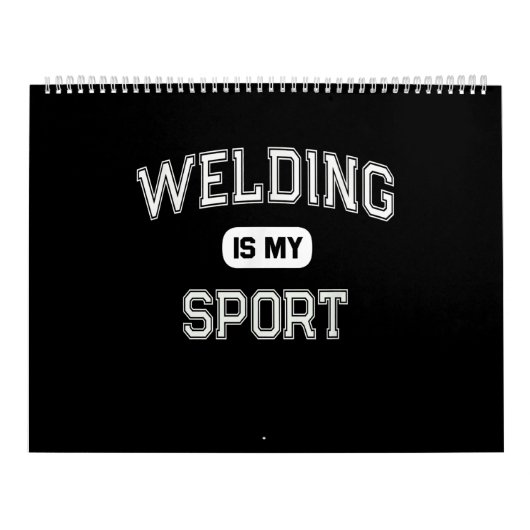Funny Welder | Welding is mijn sport Kalender (Hoes)