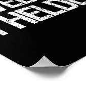 Funny Welder Welding Mig Tig Stick Arc Fabrication Poster (Hoek)