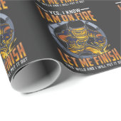 Funny Welding Job Gezegde voor Welder Cadeaupapier (Rol Hoek)