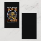 Funny Welding Job Gezegde voor Welder Visitekaartje (Voorkant / Achterkant)