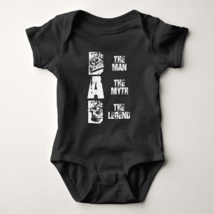 Funny Welding Pap Man Myth Legend Vader Welder Romper