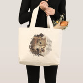Funny, Welkom in de Nuthouse, Squirrel, Animal Grote Tote Bag (Voorkant (product))