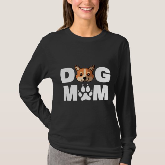Funny Welsh Corgi Dog Love R T-shirt (Voorkant)
