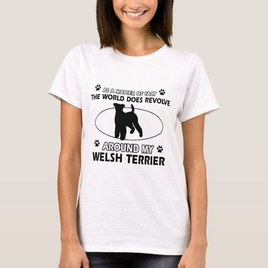 Funny welsh doodsbange design t-shirt (Voorkant)