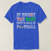 Funny Welsh Rugby Quote T-shirt (Design voorkant)