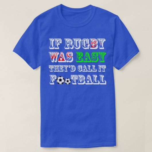 Funny Welsh Rugby Quote T-shirt (Design voorkant)