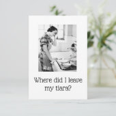 Funny Wenskaart (Staand voorkant)