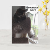 Funny Wenskaart Kaart (Gele Bloem)