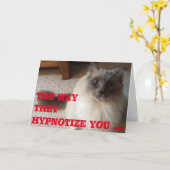 Funny Wenskaart Kaart (Gele Bloem)