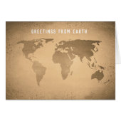 Funny wereldkaart (Voorkant Horizontaal)