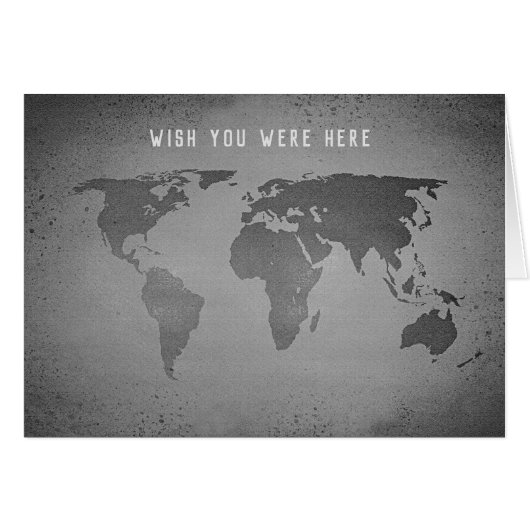 Funny wereldkaart (Voorkant Horizontaal)