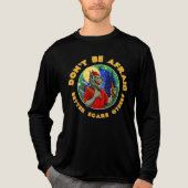 Funny Werewolf, Halloween themed image Tri-Blend Shirt (Voorkant volledig)