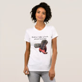 Funny Westerne Cowboy Boot Scoot T-shirt (Voorkant volledig)