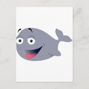 Funny Whale Briefkaart