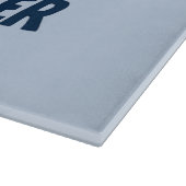 Funny Whale Pun "Oh Whale" Hump Day Design Snijplank (Hoek)