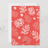 Funny Whale Shark Foto Kerstmis Feestdagenkaart (Achterkant)