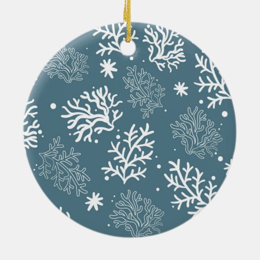 Funny Whale Shark Keramisch Ornament (Achterkant)