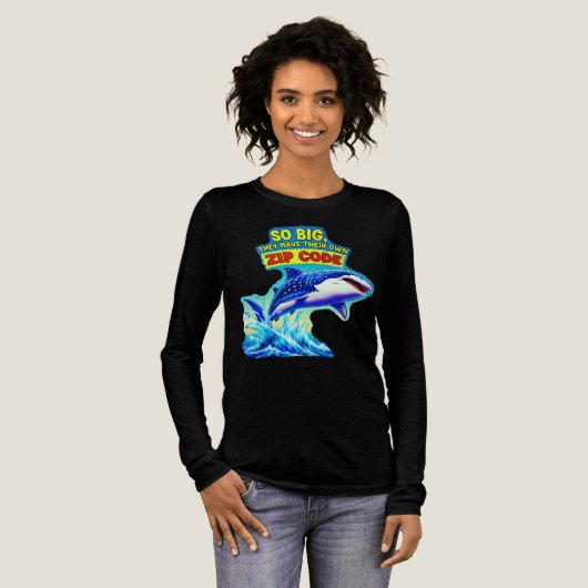 Funny Whale Shark Tshirt (Voorkant)