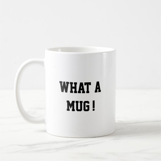Funny what a mug, Mug Koffiemok (Links)