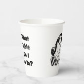 Funny What Table Bunco Papieren Bekers (Links)