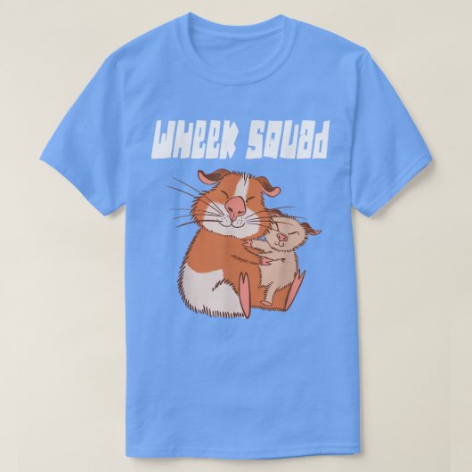 Funny Wheek Squad-Guinea Pig T-Shirt (Design voorkant)