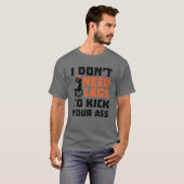 Funny Wheelstoel Basketball Player - Ik heb het ni T-shirt (Voorkant volledig)