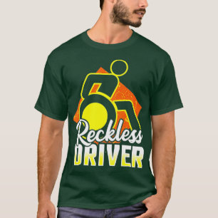 Funny Wheelstoel Humor Disability Handicap T-shirt