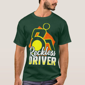 Funny Wheelstoel Humor Disability Handicap T-shirt