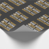 Funny Wheelstoel Humor Sarcasm Handicap Cadeaupapier (Hoek)