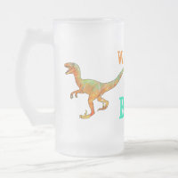 Funny Wherge de Beer Velociraptor Dinosaur Raptor