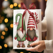 Funny Whimsical Gnomes | Gift Bag Medium Cadeauzakje