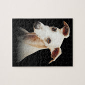 Funny Whippet Face Whippet Smile Whippet Only Face Legpuzzel (Horizontaal)