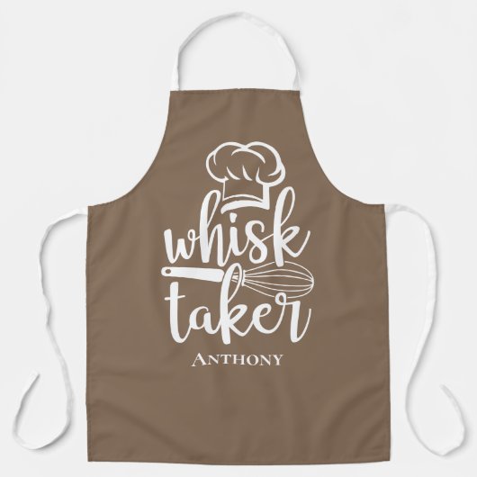 Funny Whisk Taker Schort (Voorkant)