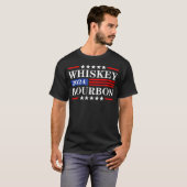 Funny Whiskey Bourbon Shirt Whiskey 24 en Bourbon (Voorkant volledig)