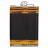 Funny Whiskey Custom Birthday  Typografie Heupfles (Achterkant)