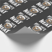 Funny Whiskey Drinker Quote voor Alcohol lover Cadeaupapier (Hoek)