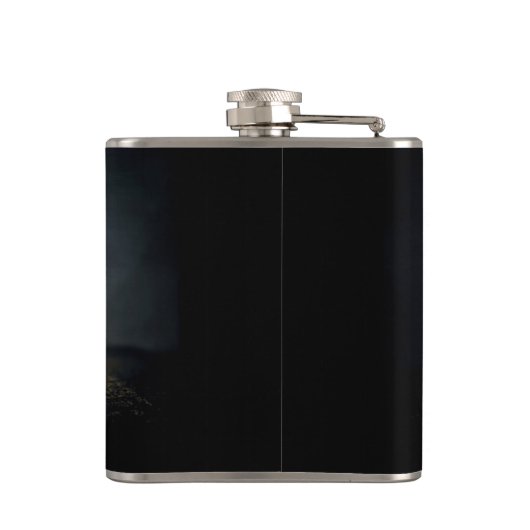 Funny Whiskey Drinkers Slogan Heupfles (Achterkant)