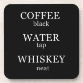 Funny whisky citeert humor whisky gezegden bier onderzetter (Voorkant)