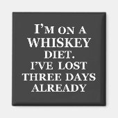 Funny whisky citeert humor whisky gezegden magneet (Voorkant)
