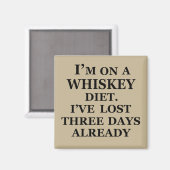 Funny whisky citeert humor whisky gezegden magneet (Voorkant / Achterkant)