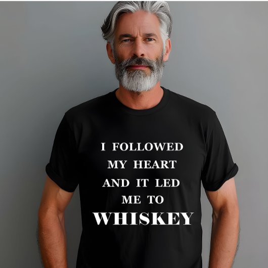 Funny whisky citeert humor whisky gezegden t-shirt