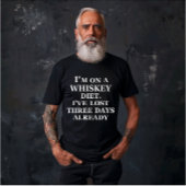 Funny whisky citeert humor whisky gezegden t-shirt