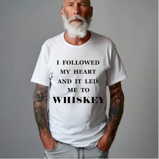 Funny whisky citeert humor whisky gezegden t-shirt