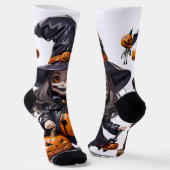 Funny whitch sokken (Gebogen)